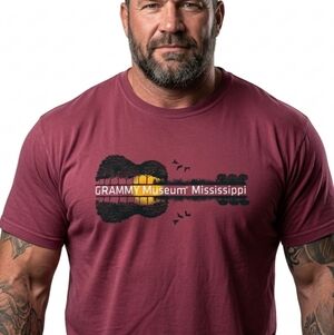 Grammy Museum 3XL Graphic Tee Unisex XXXL Heavyweight Cotton